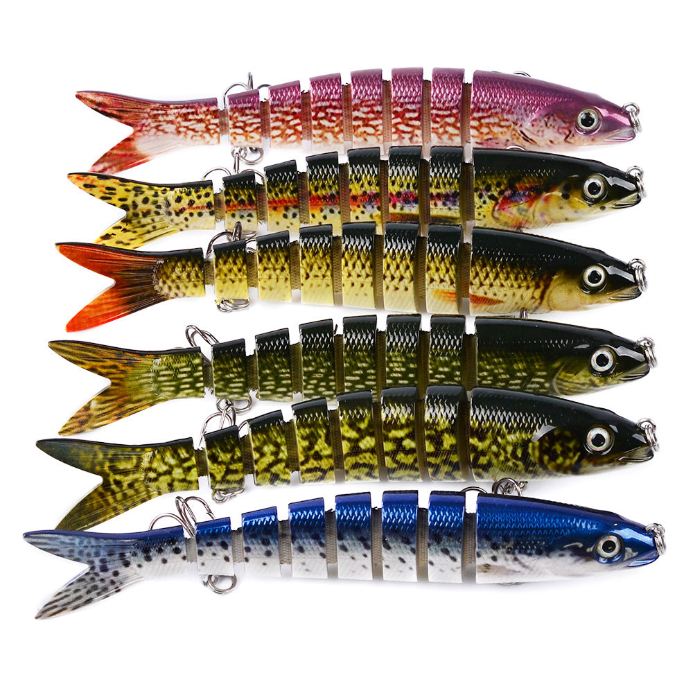 Buy Multi Jointed Pike Fishing Lures Hard Bait for Carp Trolling globalswanky 01
