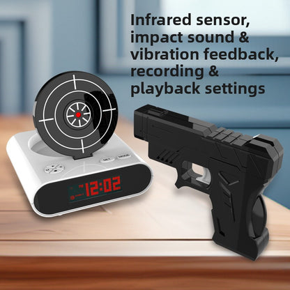 Buy Multifunction Shooting Alarm Clock with Digital Display global swanky 1