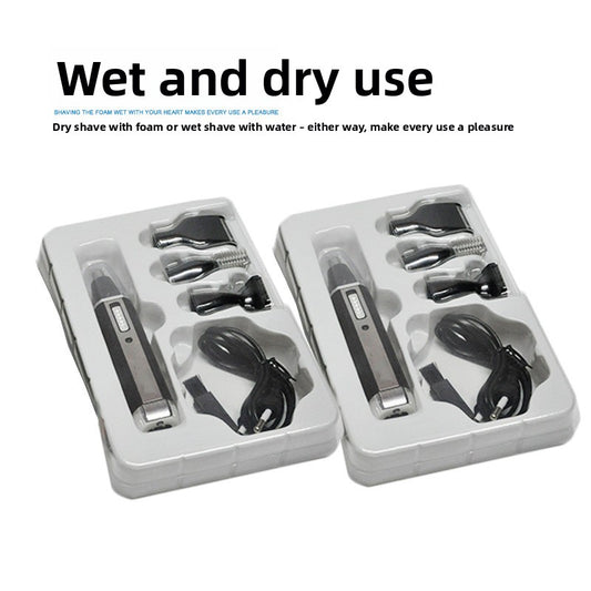 Buy Multifunctional Rechargeable Nose Hair Trimmer for Grooming global swanky 3