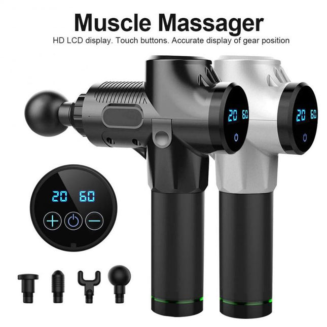 Buy Muscle Relaxer Electric Massage Gun - Home Fitness Essential global swanky 2