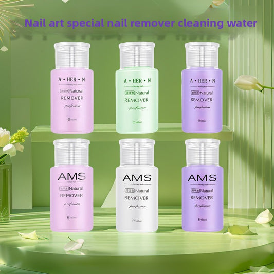 Buy Nail Polish Remover Liquid Hydrogel Cleaner 160ml Bottle global swanky 1