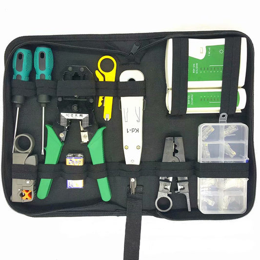 Buy Network Toolkit Combination Set for LAN Crimping and Testing global swanky 1