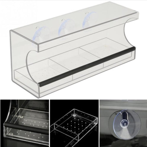 Buy New Acrylic Bird Feeder for Garden Window and Outdoor Use gobalswanky 02
