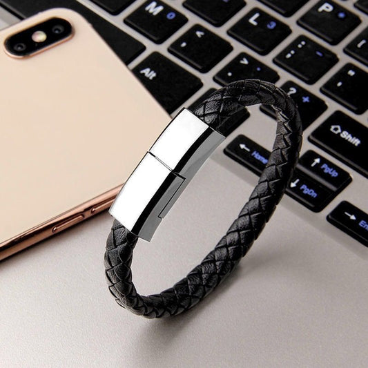 Buy New Bracelet Charger USB Cable for iPhone 14/13 Max & Micro globalswanky 03
