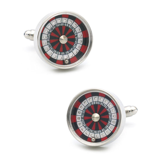 Buy New Lucky Spin Cufflinks for Men Elegant Style globalswanky 01