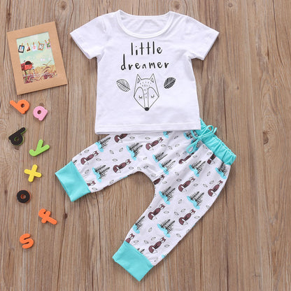 Buy Newborn Baby Clothes Set T-shirt Tops Pants Boys & Girls 
global swanky 3