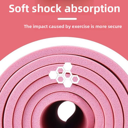 Buy Non-Slip Thickened Yoga Mat for Fitness Home Workout Use global swanky 2