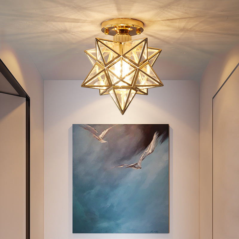 Buy Nordic Creative Five Star Ceiling Lamp for Modern Home Decor global swanky 1