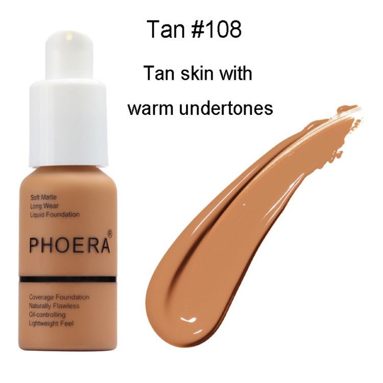 Buy Oil Control Matte Concealer Foundation Cream – Natural Look global swanky 3