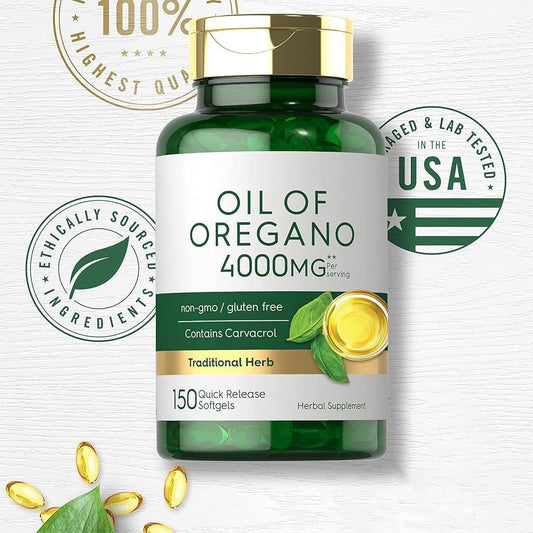 Buy Oregano Oil Soft Capsules Dietary Supplement for Immunity global swanky 1