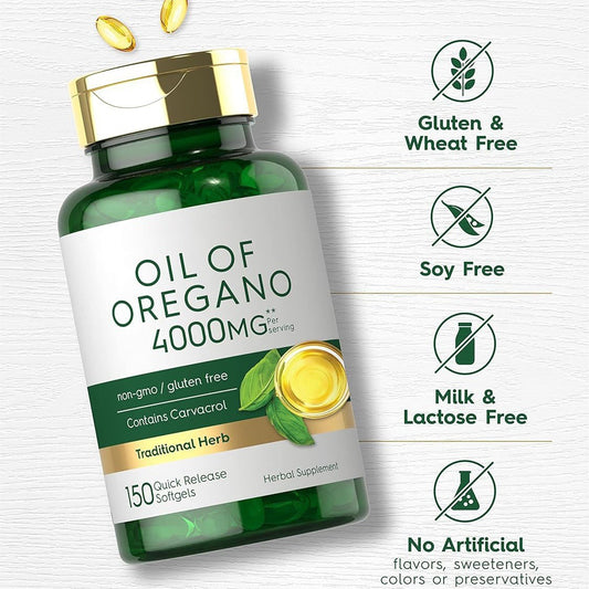 Buy Oregano Oil Soft Capsules Dietary Supplement for Immunity global swanky 2