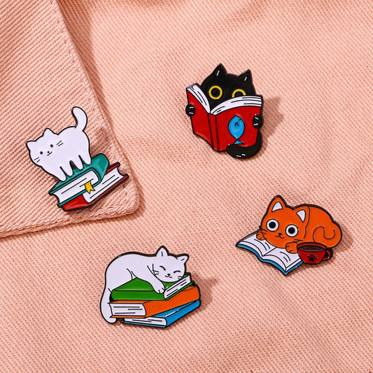Buy Original Cat-Shaped Oil-Drop Alloy Brooch Stylish Jewelry global swanky 3