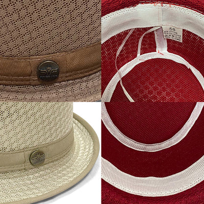 Buy Outdoor Breathable Mesh Sun Hat Lightweight Comfortable Cap global swanky 2