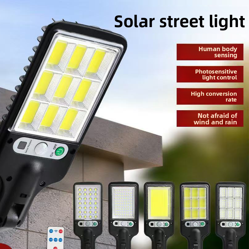Buy Outdoor Solar LED Street Light with Motion Sensor Feature global swanky 1