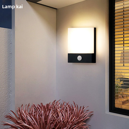 Buy Outdoor Waterproof LED Wall Light with Motion Sensor global swanky 2