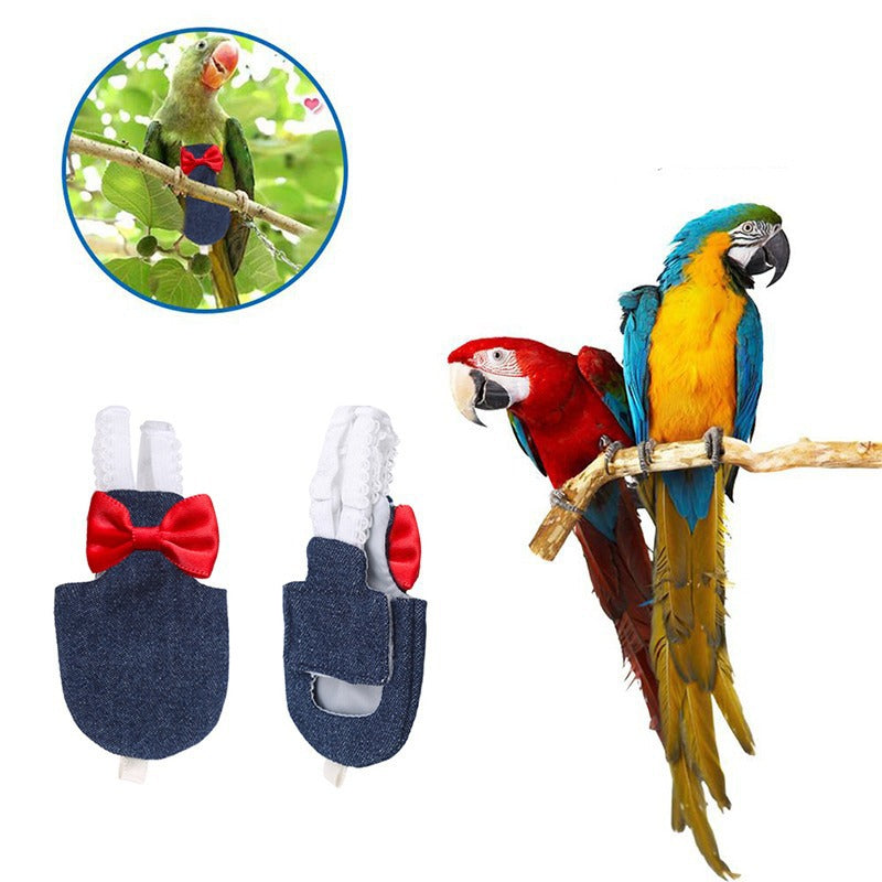Buy Parrot Baby Diapers Large & Medium Size Pet Bird Clothes globalswanky 01