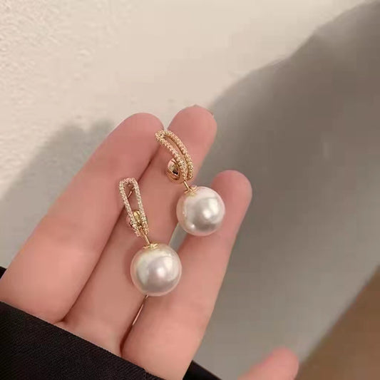Buy Pearl Earrings Eardrops – Multiple Ways to Wear for Women global swanky 1
