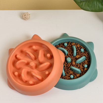 Buy Pet Dog Cat Slow Feeder Bowls – Anti-choking Eating Plate global swanky 2