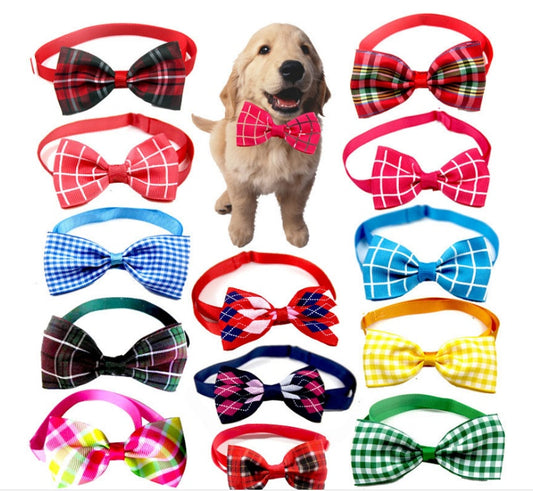Buy Plaid Pet Tie Scarf for Cats & Dogs Fashion Accessories globalswanky 01