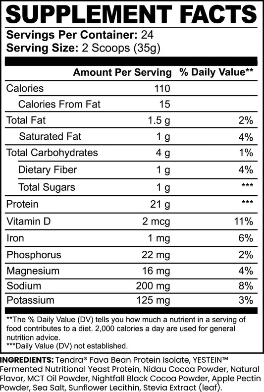 Buy Plant Protein Chocolate 21g for Muscle Recovery and Wellness global swanky 3