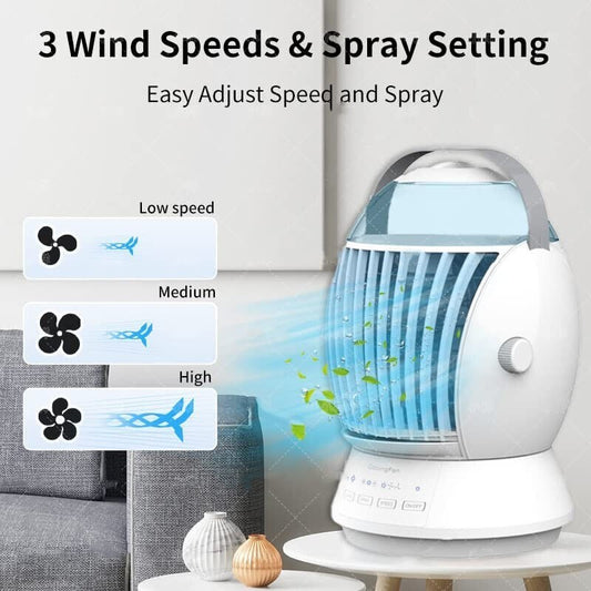 Buy Portable Fog Fan Desktop Air Cooler for Home and Office
Global swanky 2