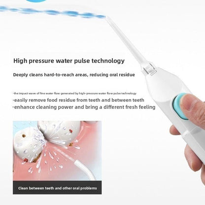Buy Portable Manual Dental Water Flosser for Daily Oral Care global swanky 2