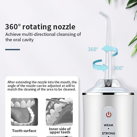 Buy Portable Oral Irrigator Dental Water Flosser Travel Care global swanky 2