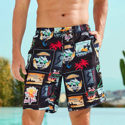 Buy Premium Beach Shorts for Men Lightweight Summer Comfort. global swanky 1