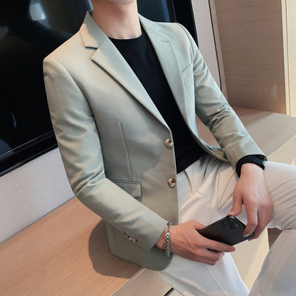 Buy Premium Mens Wool Suit Jacket for Fall & Winter Office Style global Swanky 3