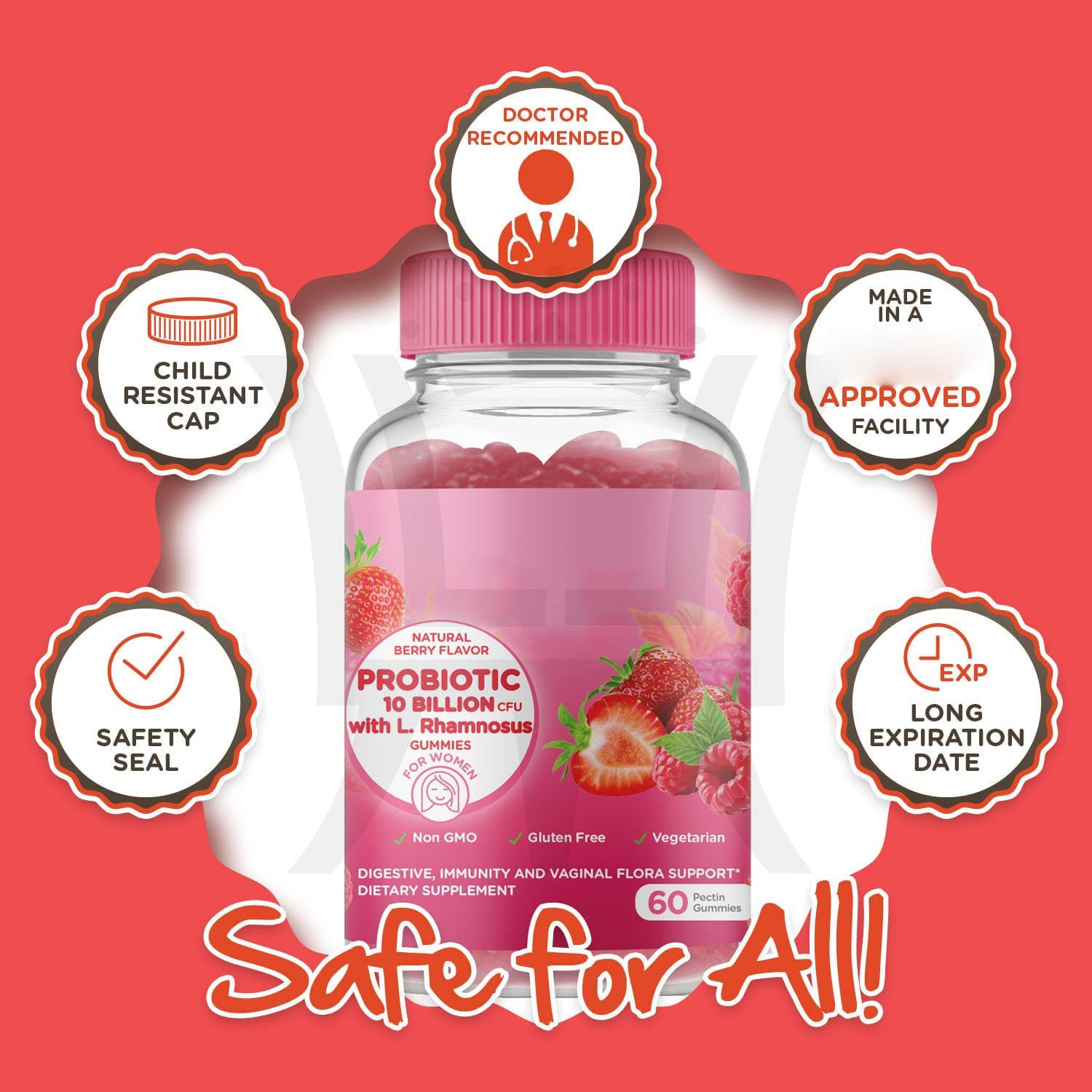 Buy Probiotic Gummies to Support Immunity and Digestive Function global swanky 2