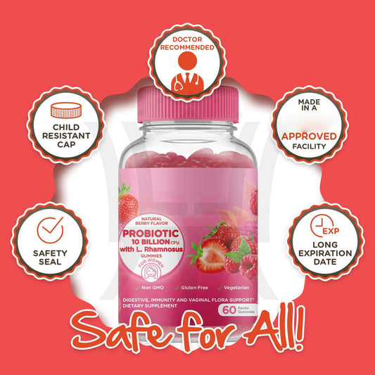 Buy Probiotic Gummies to Support Immunity and Digestive Function global swanky 2