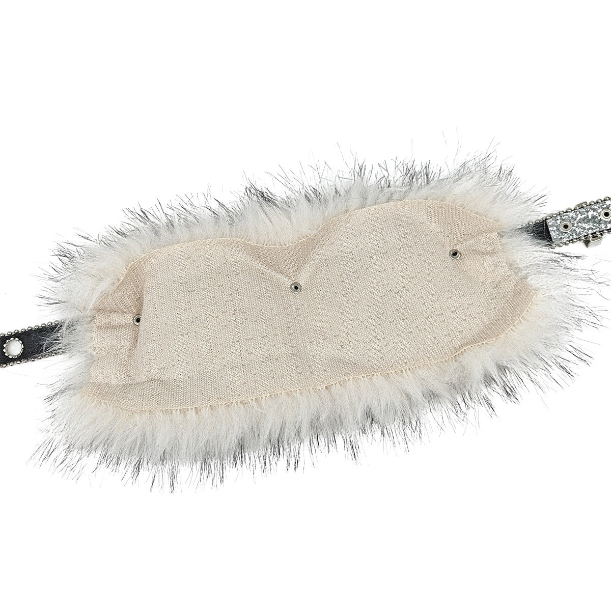 Buy Punk Diamond-Studded Fur Sequin Belt for Bold Personalized global swanky 2