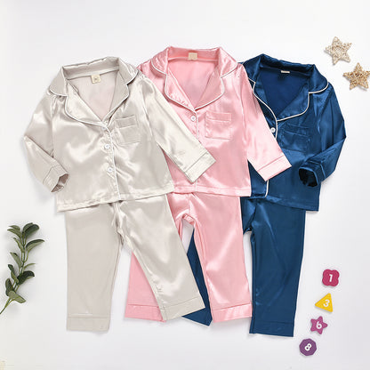Buy Pure Color Children’s Bathrobe – Casual Fashion Suit for Kids global swanky 1