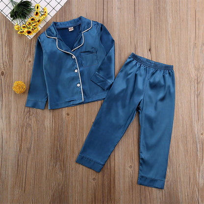 Buy Pure Color Children’s Bathrobe – Casual Fashion Suit for Kids global swanky 2