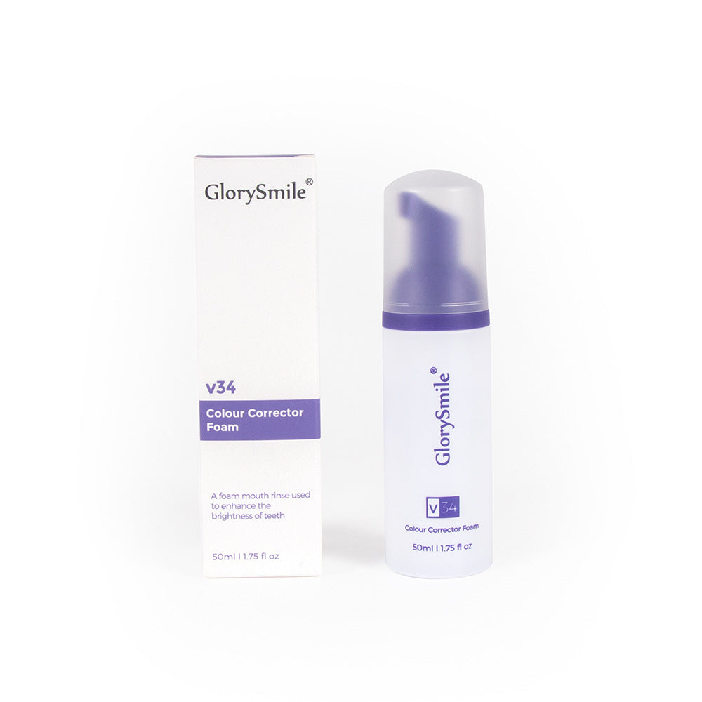 Buy Purple Mousse Teeth Whitening Toothpaste for Bright Smile global swanky 1