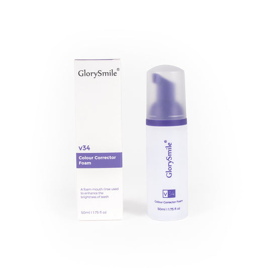 Buy Purple Mousse Teeth Whitening Toothpaste for Bright Smile global swanky 1