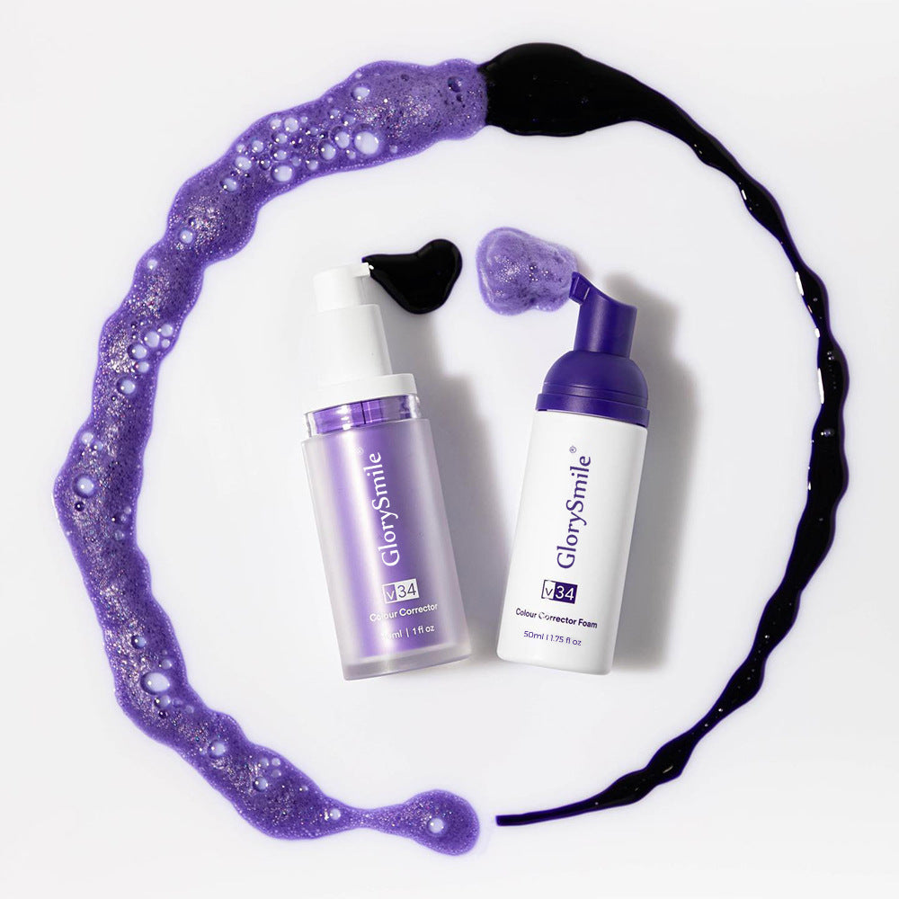 Buy Purple Mousse Teeth Whitening Toothpaste for Bright Smile global swanky 2