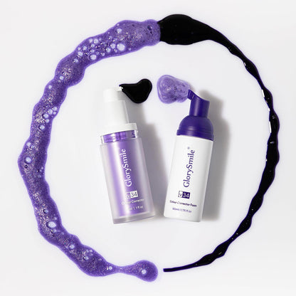 Buy Purple Mousse Teeth Whitening Toothpaste for Bright Smile global swanky 2