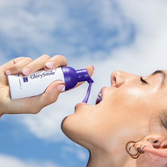 Buy Purple Mousse Teeth Whitening Toothpaste for Bright Smile global swanky 3