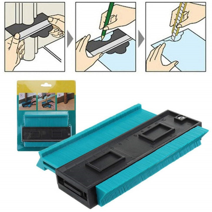 Buy Radial Ruler Contour Gauge – Easy-to-Use Profile Gauge Taker globalswanky 03
