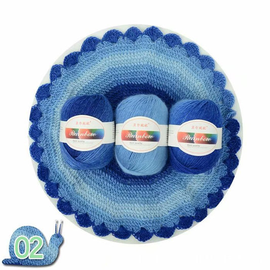 Buy Rainbow Ball of Yarn for DIY Sewing & Craft Making globalswanky 03
