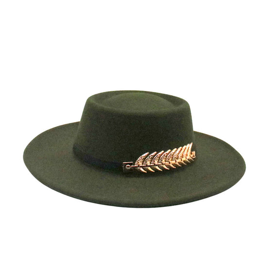Buy Retro AutumnWinter Wide-Brimmed Wool Jazz Hat for Winter global swanky 3