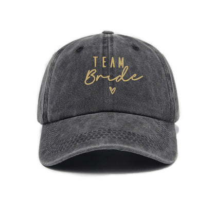 Buy Retro Distressed Baseball Cap – Letter Print Casual Sun Hat global swanky 1