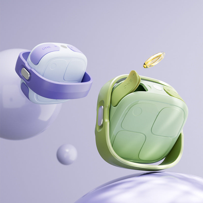 Buy Rotating Magnetic Pill Organizer for Daily Medicine Use global swanky 1
