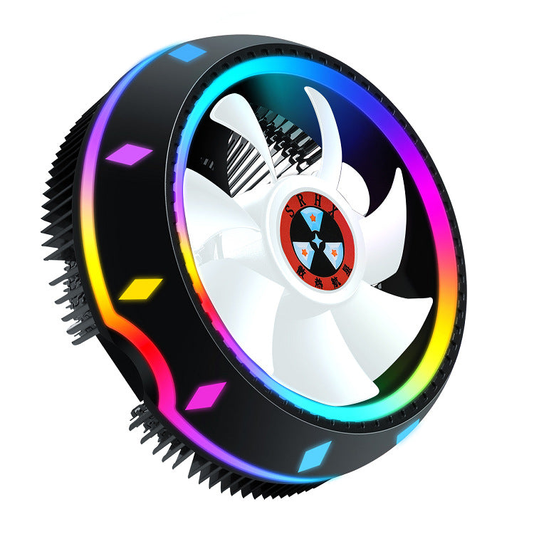 Buy Silent RGB LED Air CPU Cooler Fan Desktop Computer Cooling global swanky 2