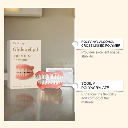 Buy Silicone Denture Set for Comfortable Smile Support and Care global swanky 3