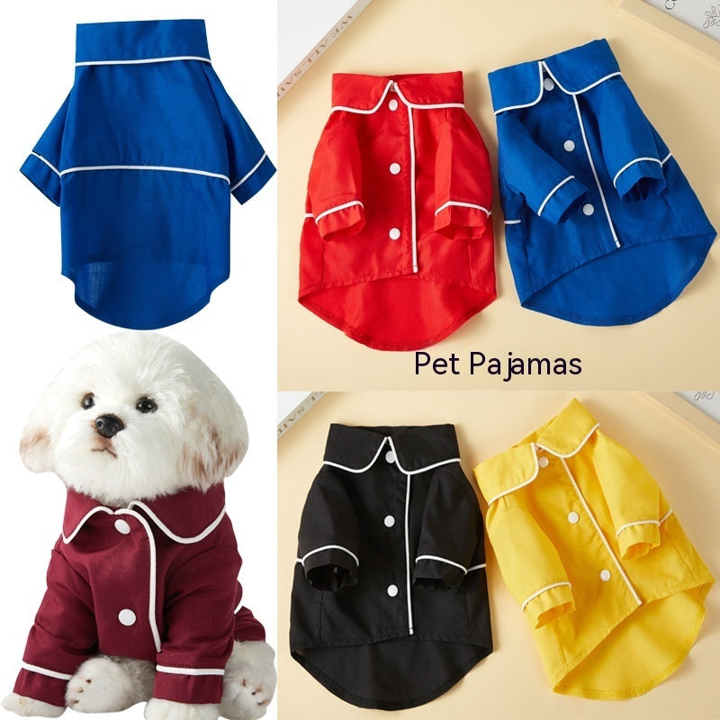 Buy Small Dog Cat Pajamas – Cute Pet Sleepwear Outfit globalswanky 01