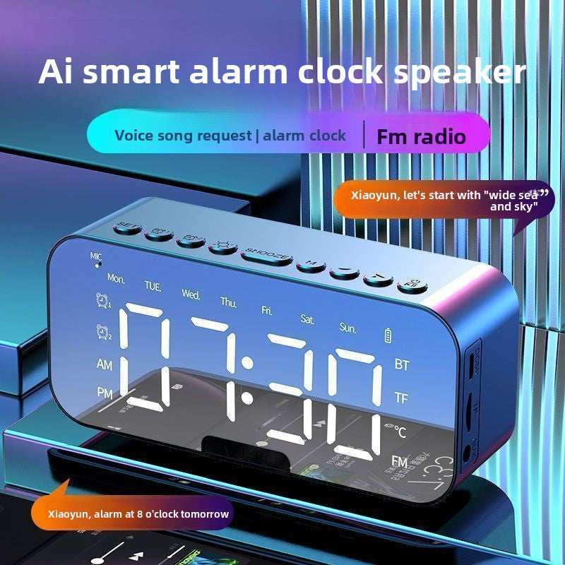 Buy Smart Bluetooth Audio Alarm Clock with Modern Features global swanky 1