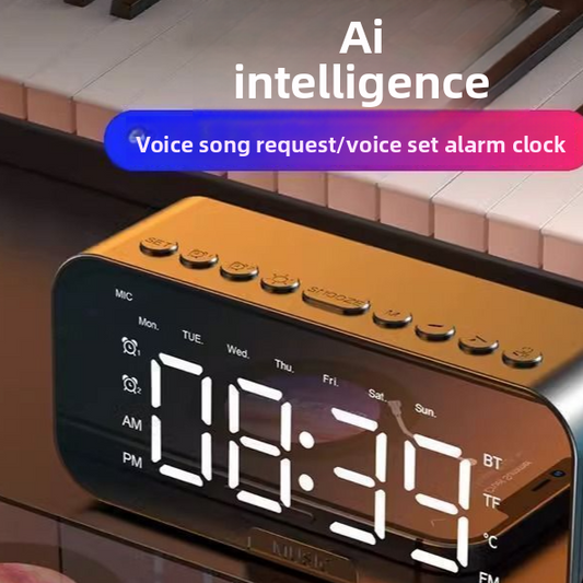 Buy Smart Bluetooth Audio Alarm Clock with Modern Features global swanky 2