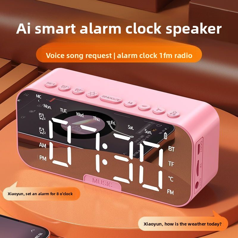 Buy Smart Bluetooth Audio Alarm Clock with Modern Features global swanky 3